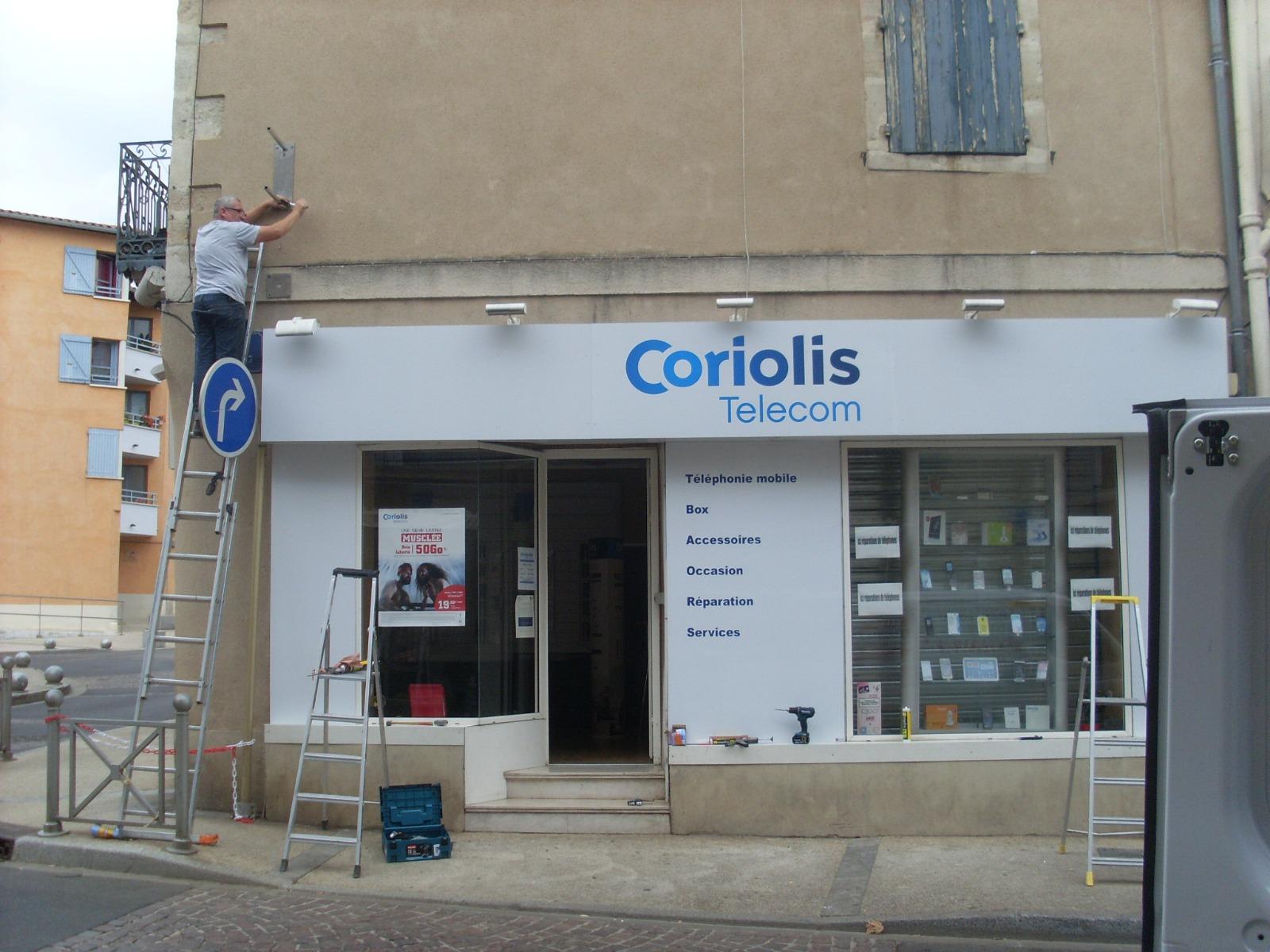 Travaux pour magasin Coriolis Telecom