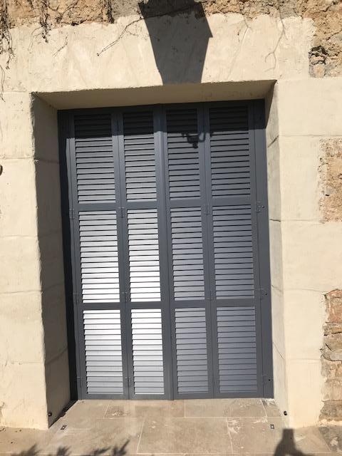 Volets en alu sur mesure