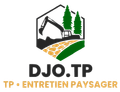 Un logo pour une entreprise appelée djo.tp
