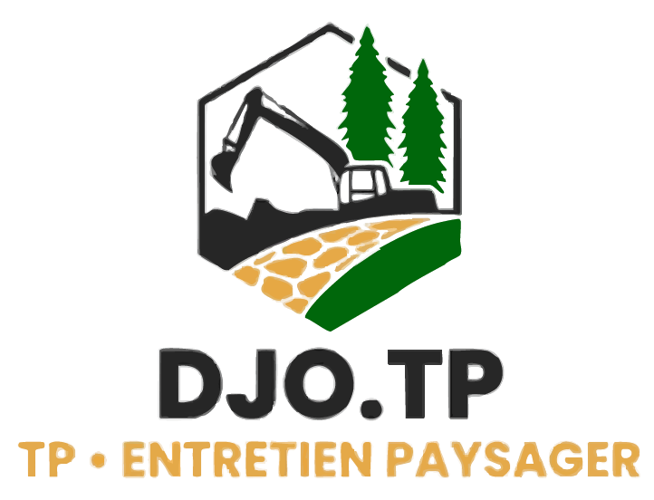 Un logo pour une entreprise appelée djo.tp