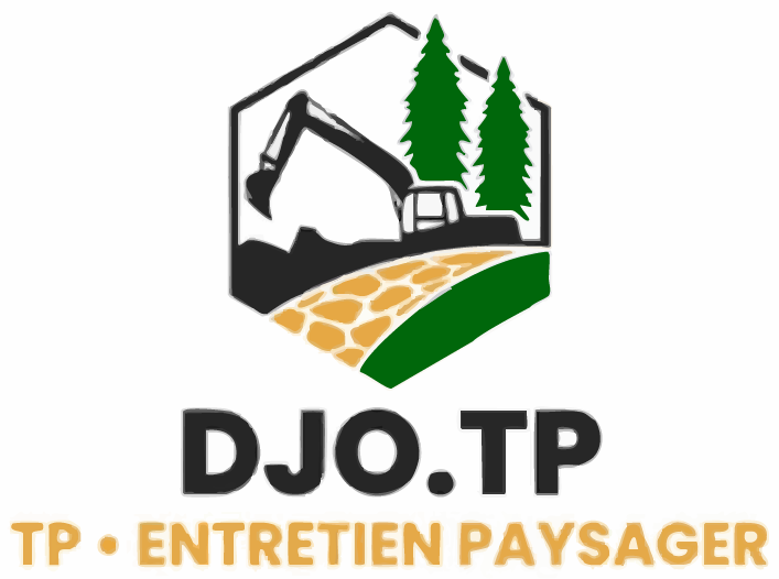 Un logo pour une entreprise appelée djo.tp
