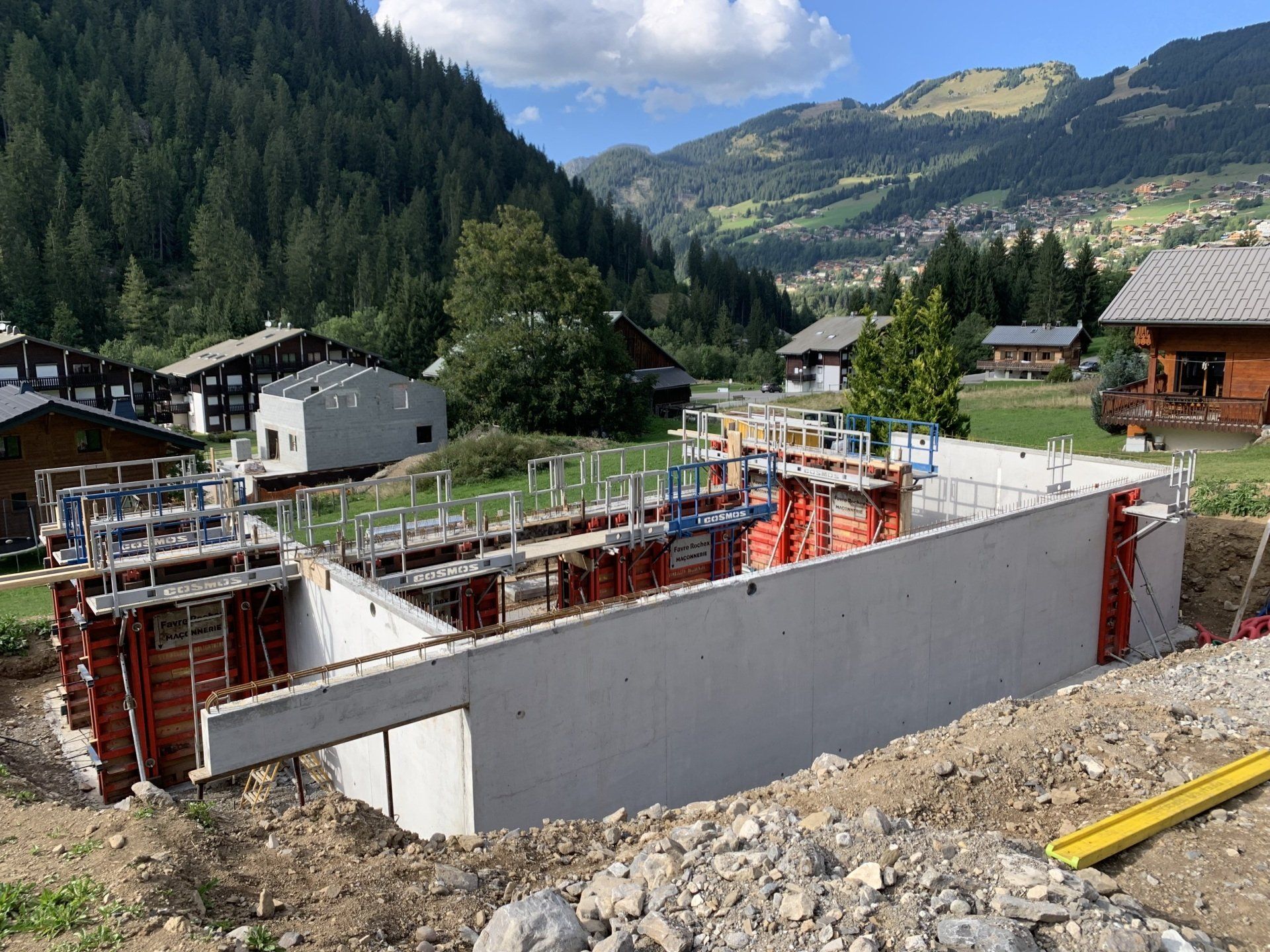 Travaux de fondation