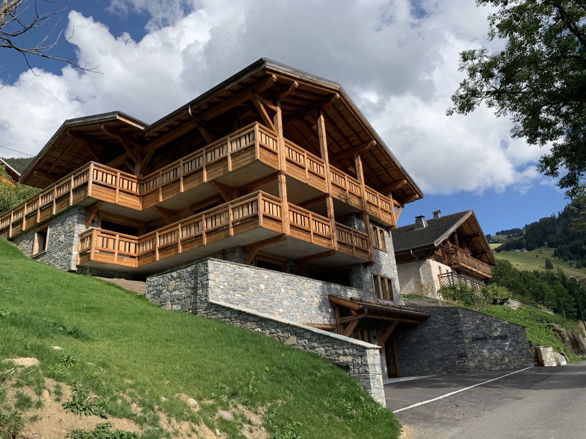 Agrandissement de chalet