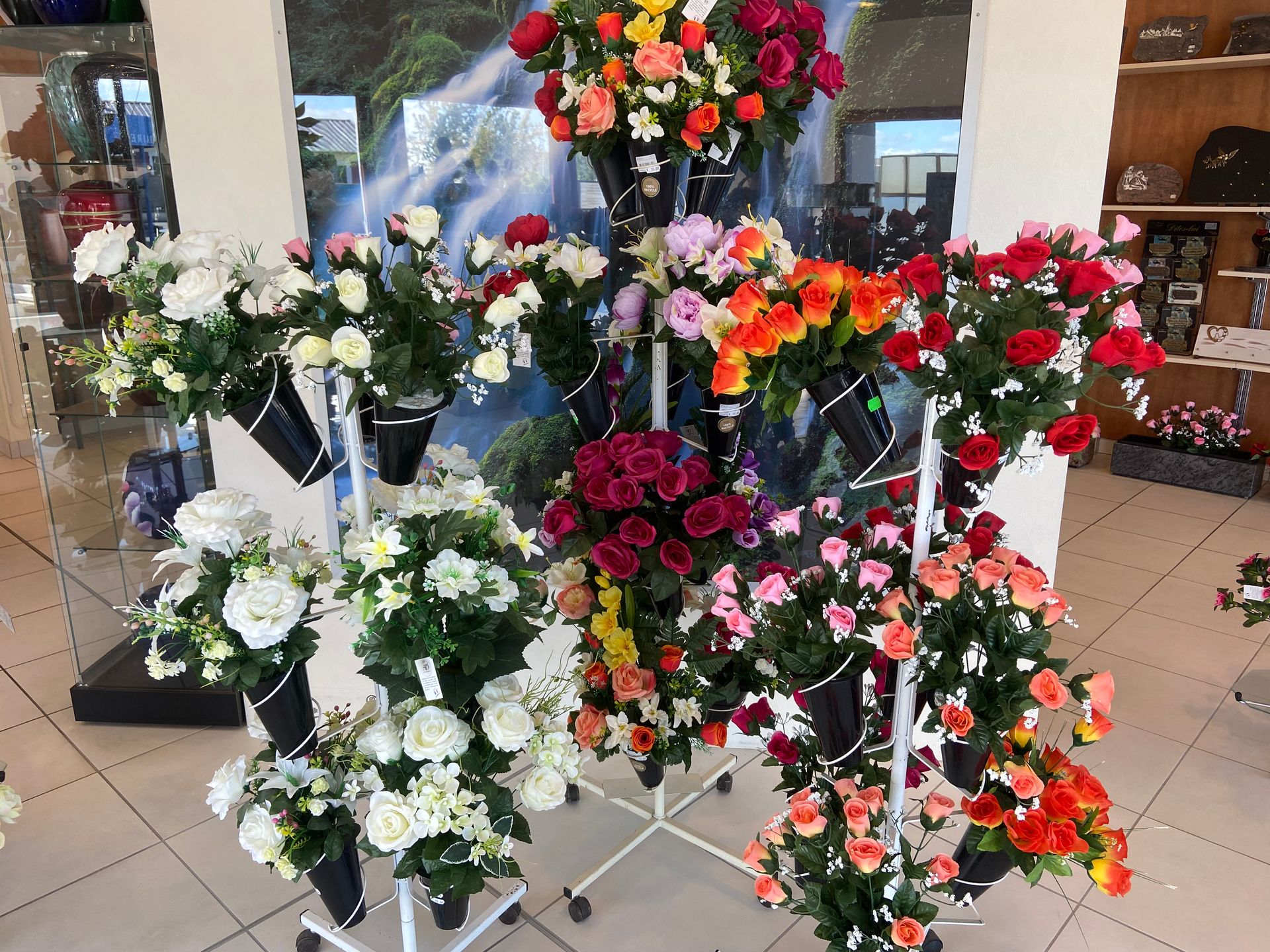 Fleurs artificielles