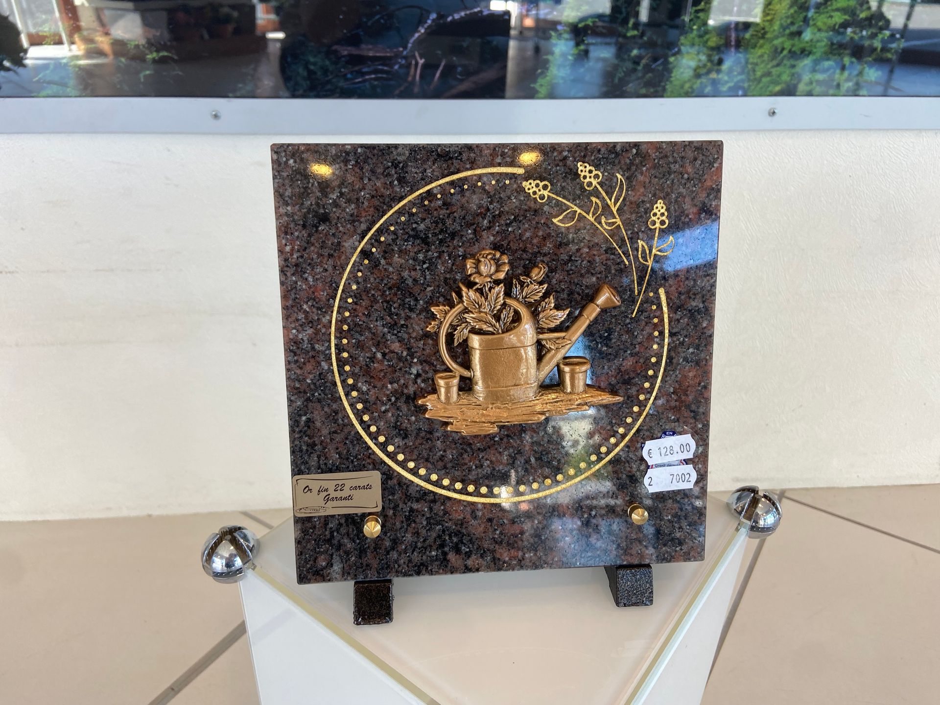 Plaque jardinage