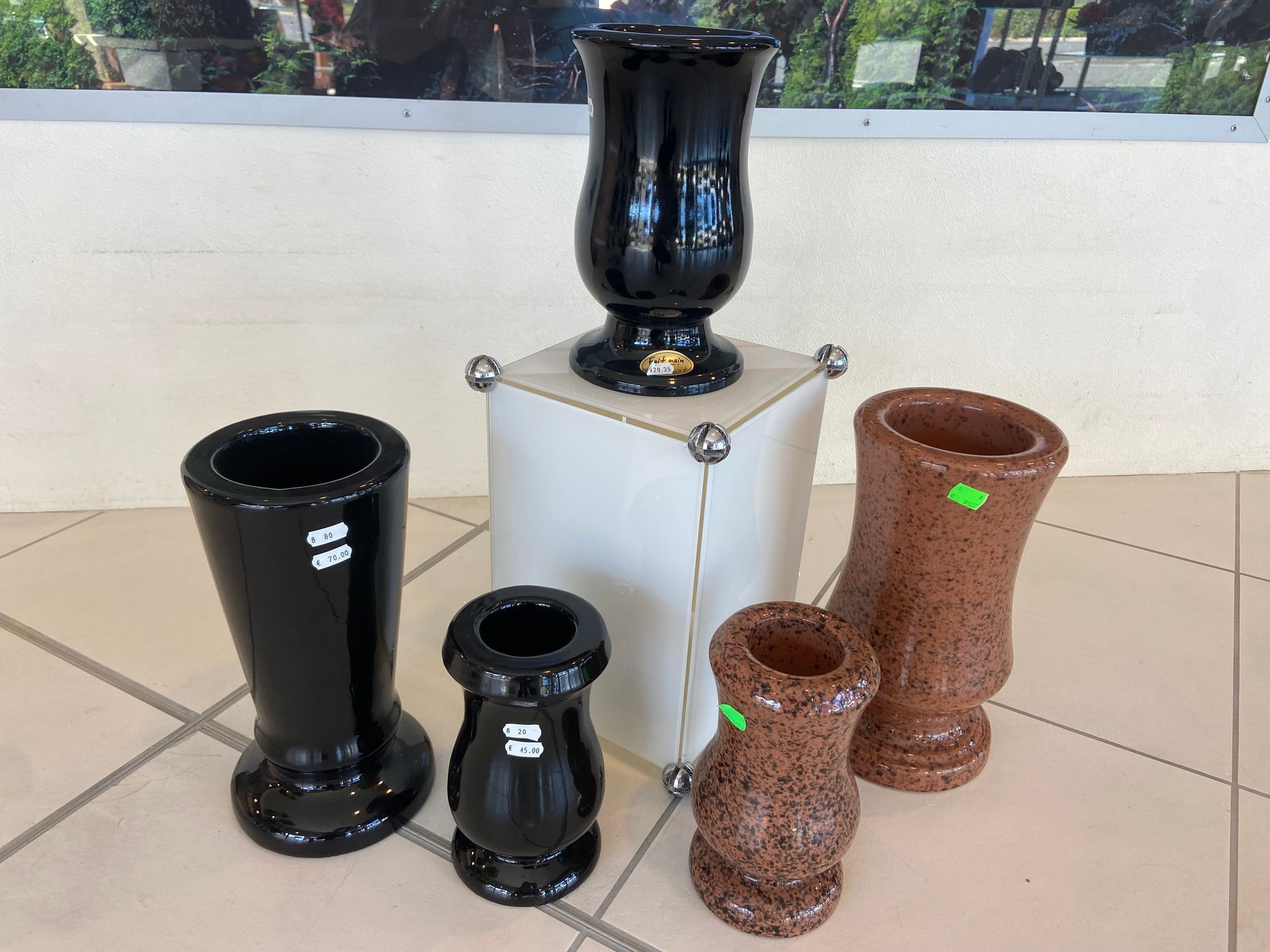 Vase en procelaine