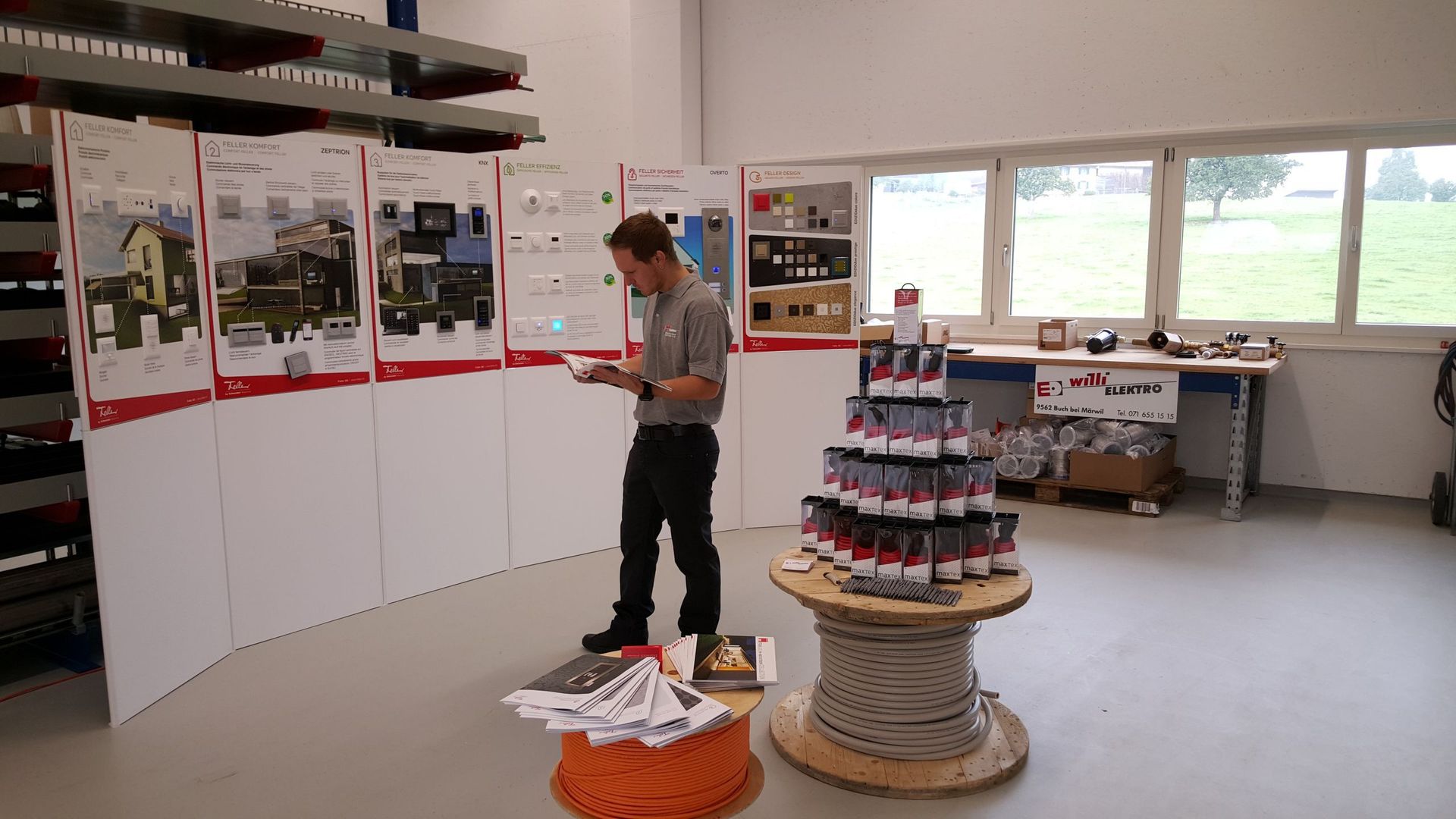 ​Gebr. Willi Elektro AG | Elektroinstallation & Photovoltaik | Buch bei Märwil​