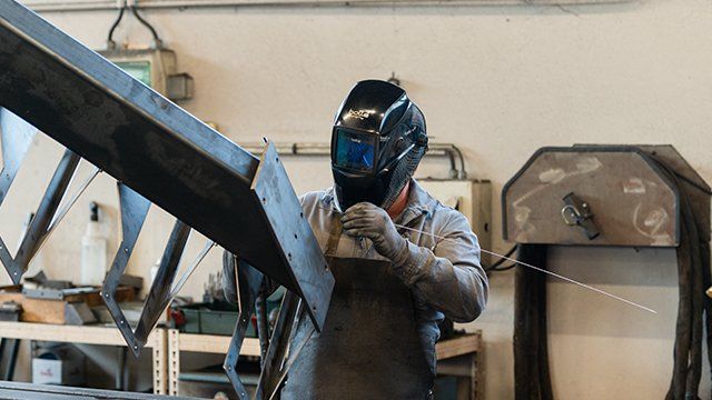 Focus sur le travail de l'acier en cours