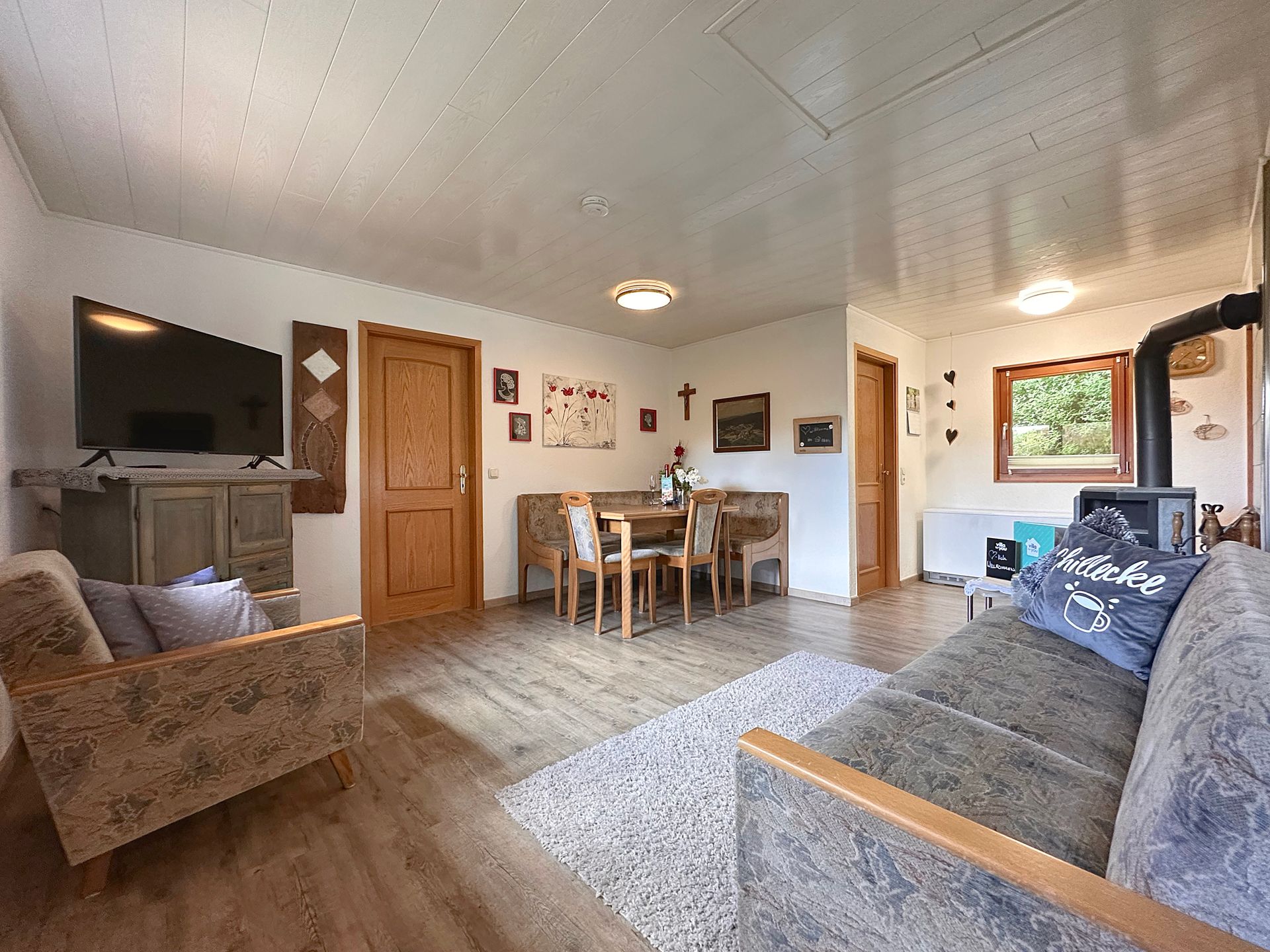 Ferienhaus Anna - Wohn- Esszimmer