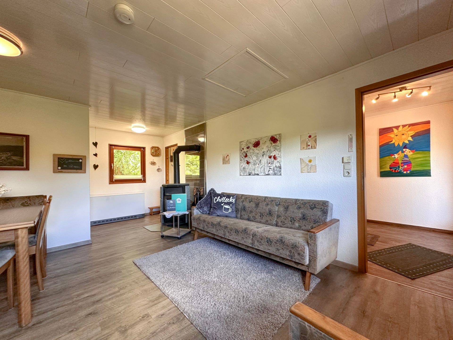 Ferienhaus Anna - Wohn- Esszimmer