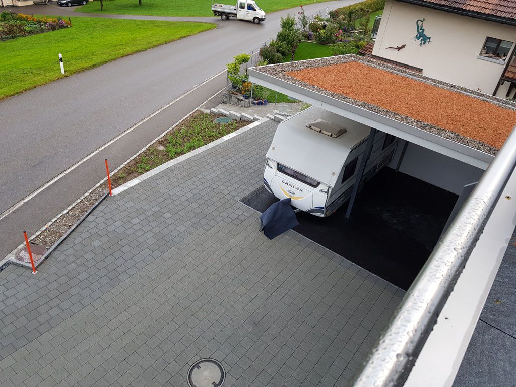 Garagenvorplatz - Hadorn Gartenbau