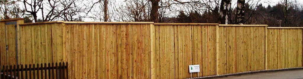 Lärmschutzwand Elementbau - Hadorn Gartenbau