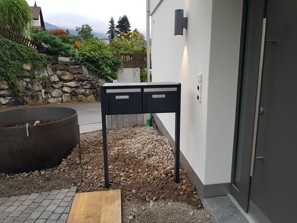 Briefkastenanlage - Hadorn Gartenbau