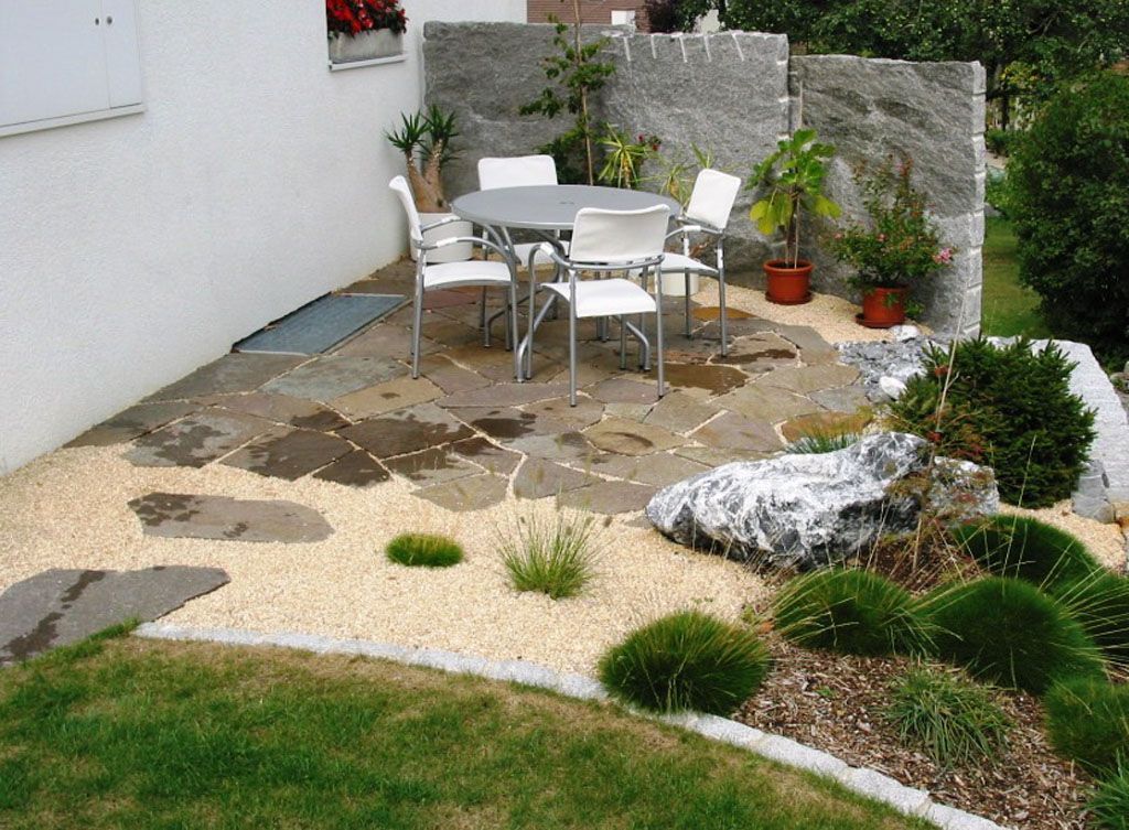 Porphyrplatz Vormwild - Hadorn Gartenbau