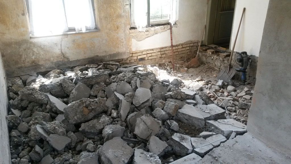 Betonabbruch - Hadorn Gartenbau