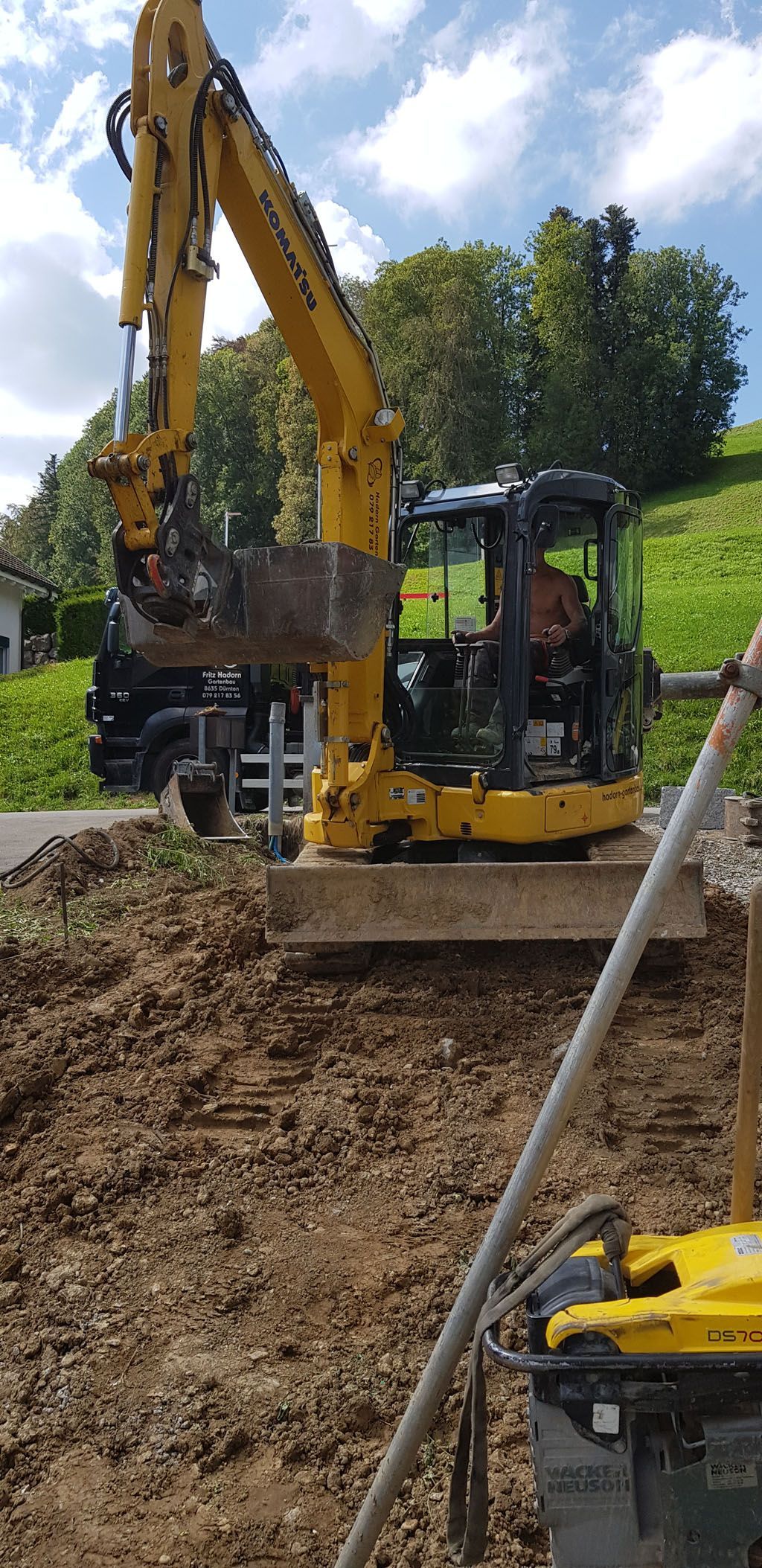 Hinterfüllungen - Hadorn Gartenbau