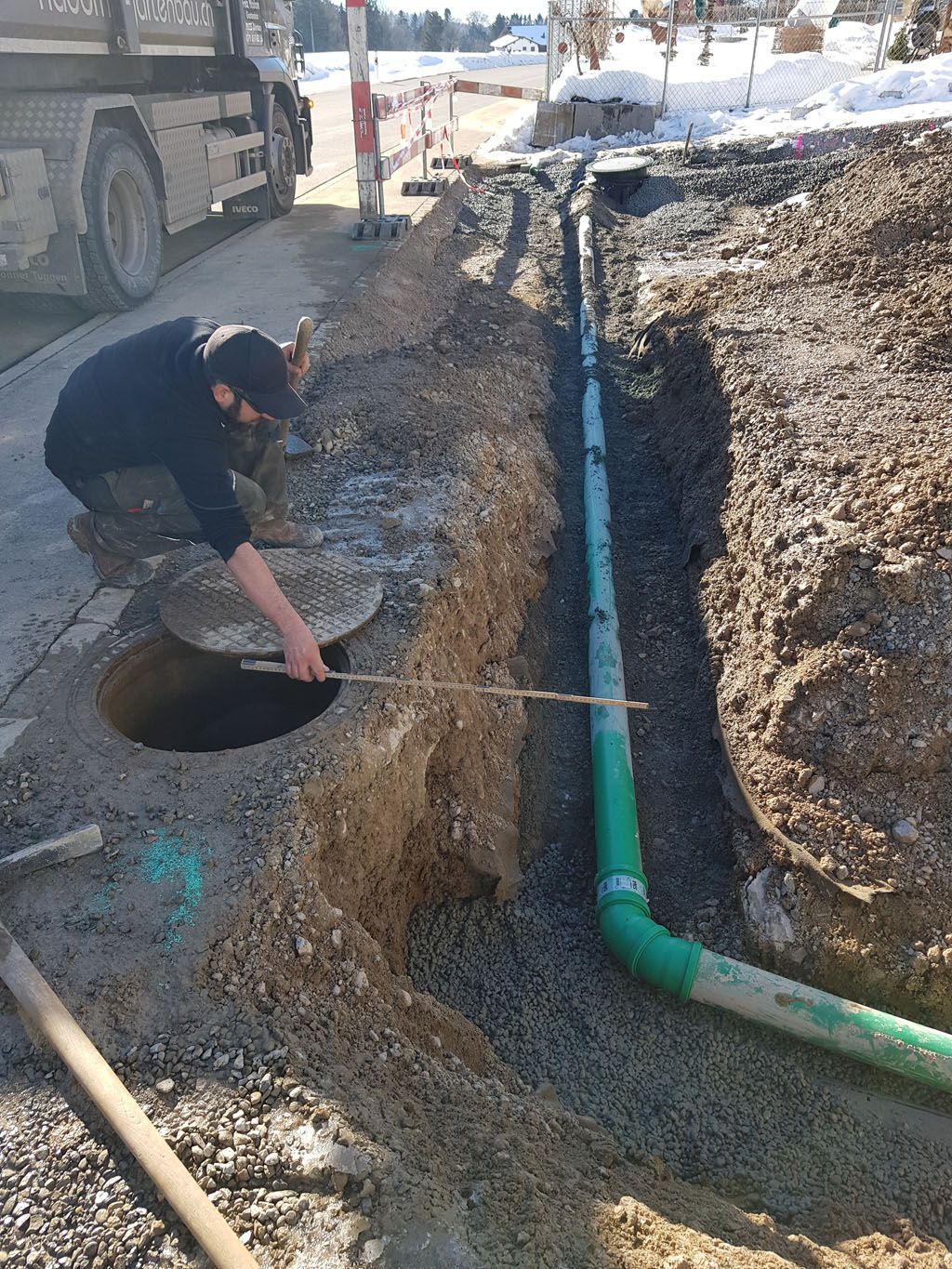 Leitungsbau - Hadorn Gartenbau