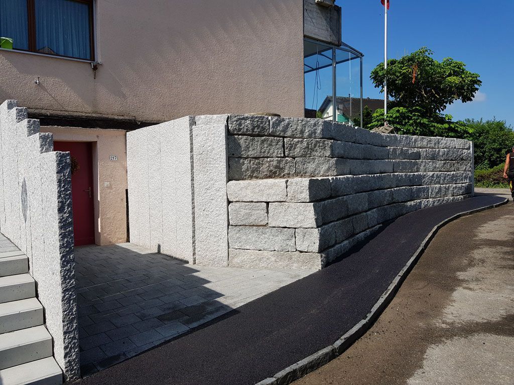 30er Quader und Belageinbau - Hadorn Gartenbau