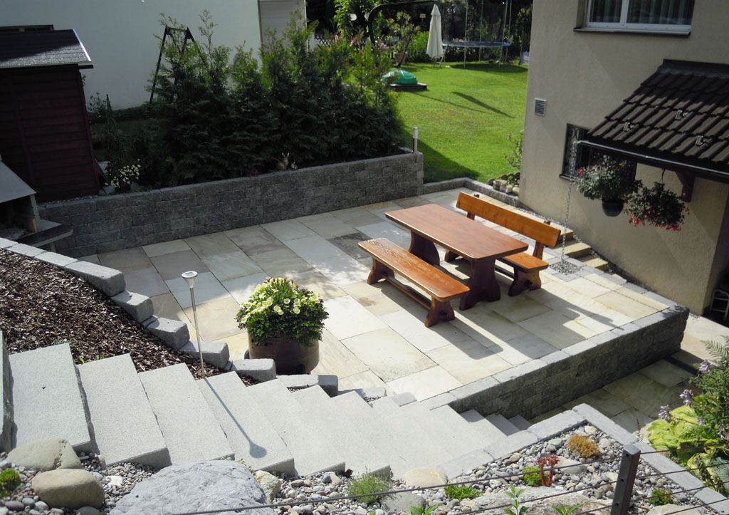 Sitzplatzgestaltung - Hadorn Gartenbau