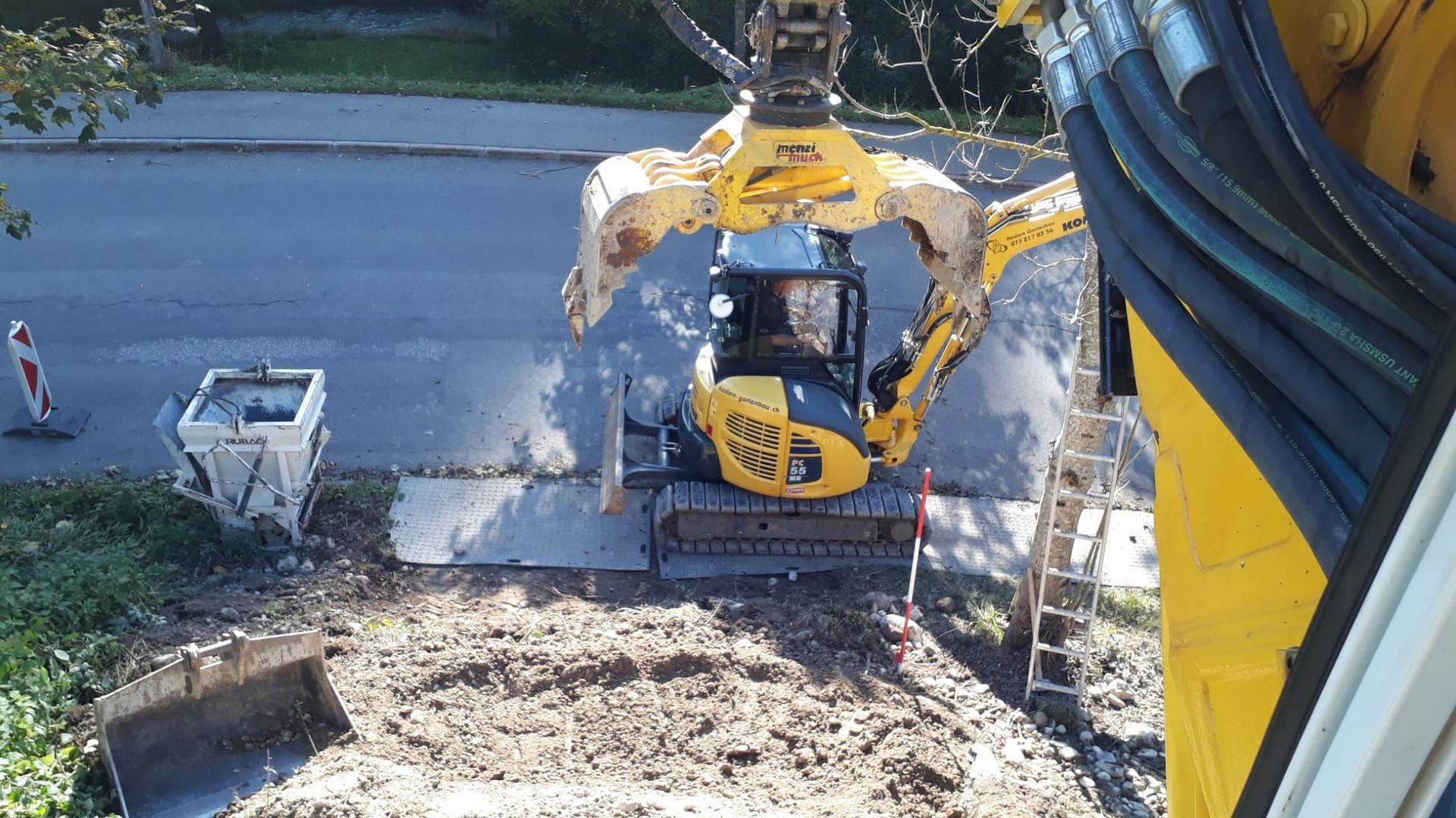 Geräte im Einsatz - Hadorn Gartenbau