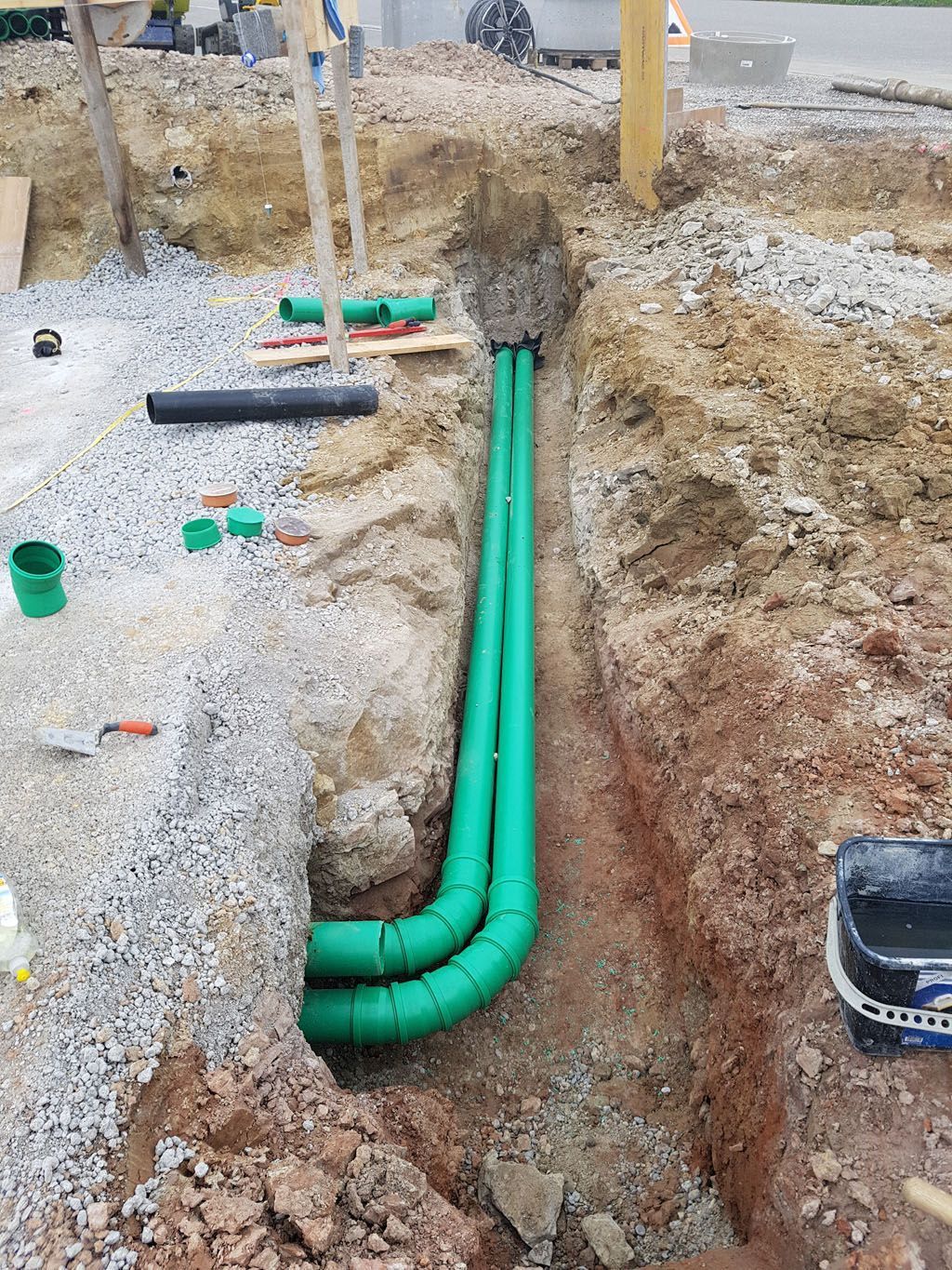 Leitungs Bau - Hadorn Gartenbau