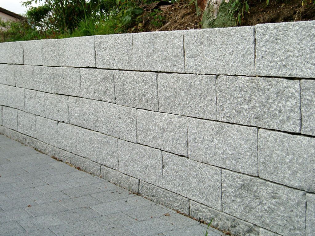 Quadermauer 20cm x 20 cm x 40 cm - Hadorn Gartenbau