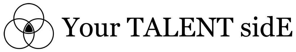 Un diagrama de Venn con círculos superpuestos y el texto "Tu lado de TALENTO".