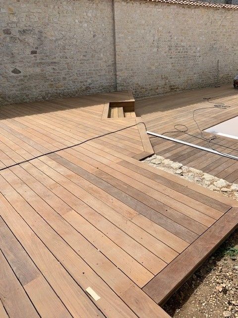 Terrasse en construction