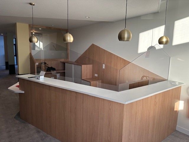 Accueil d'un magasin