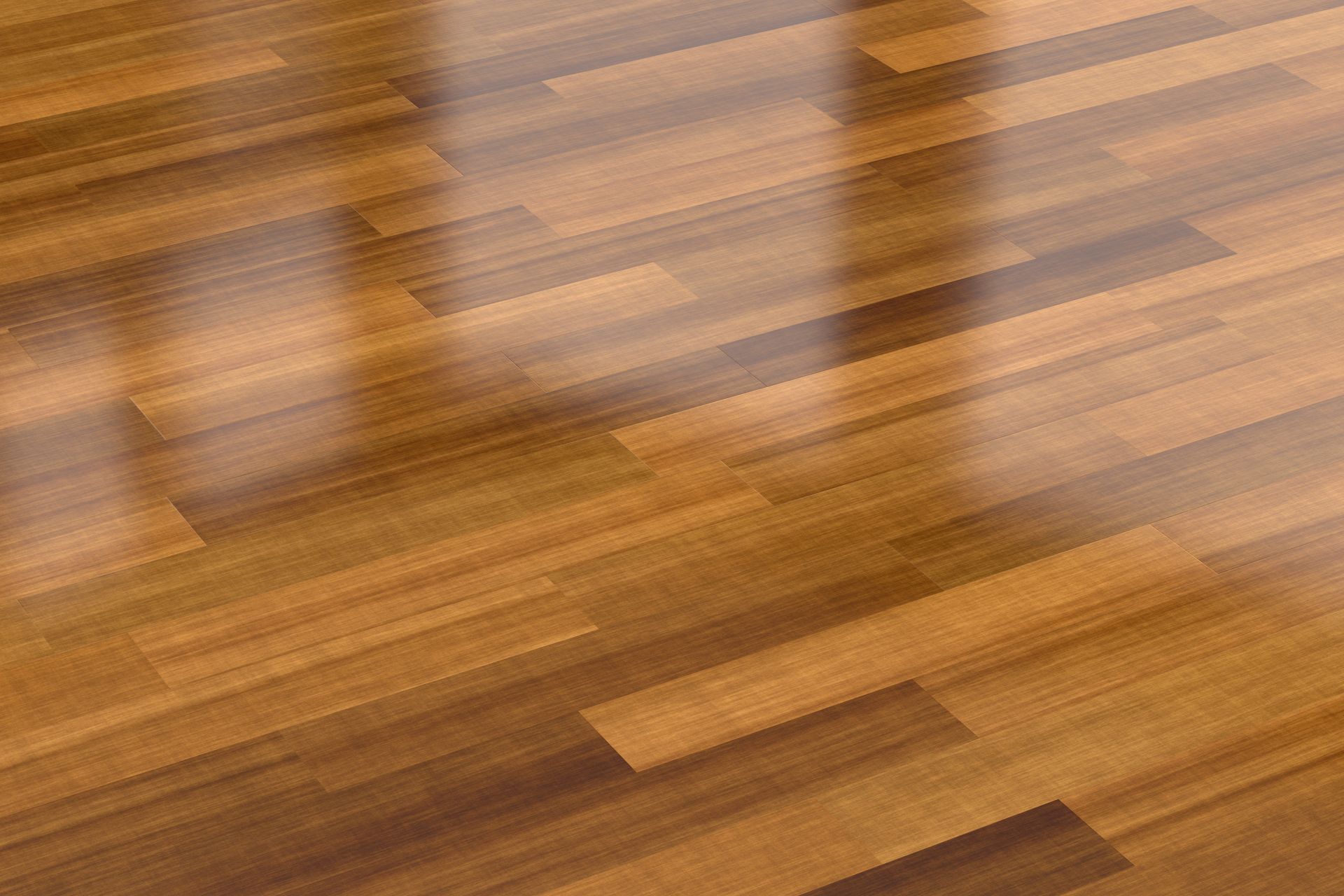 Un parquet ciré.