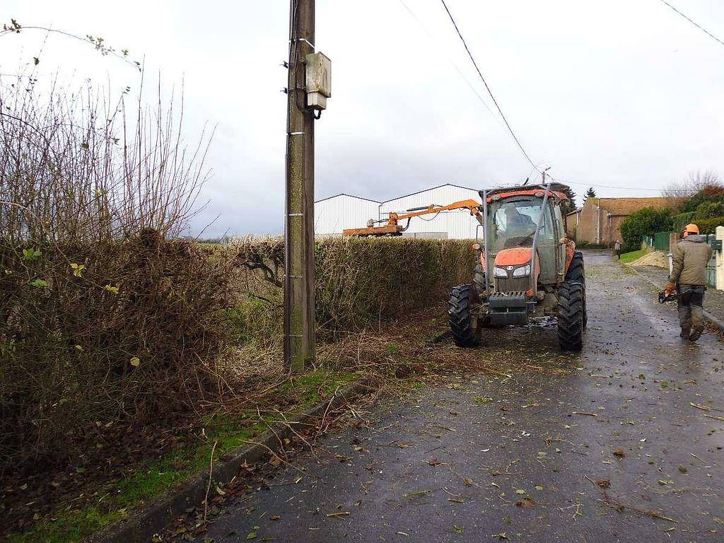 Fauchage des accotements