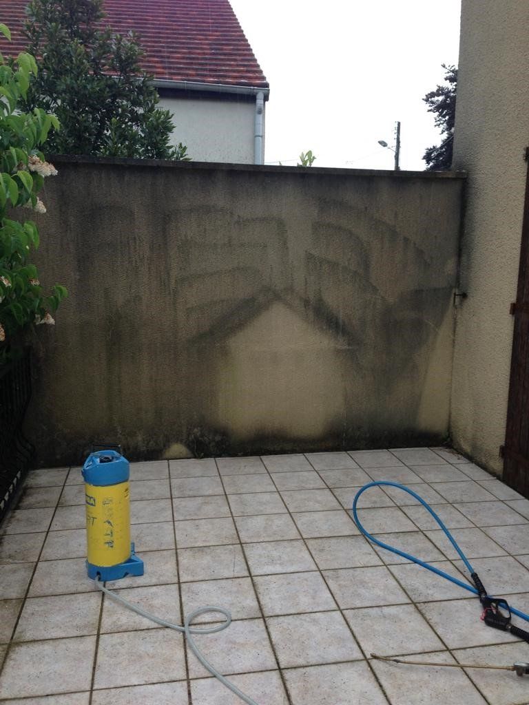 Nettoyage de façade - Avant