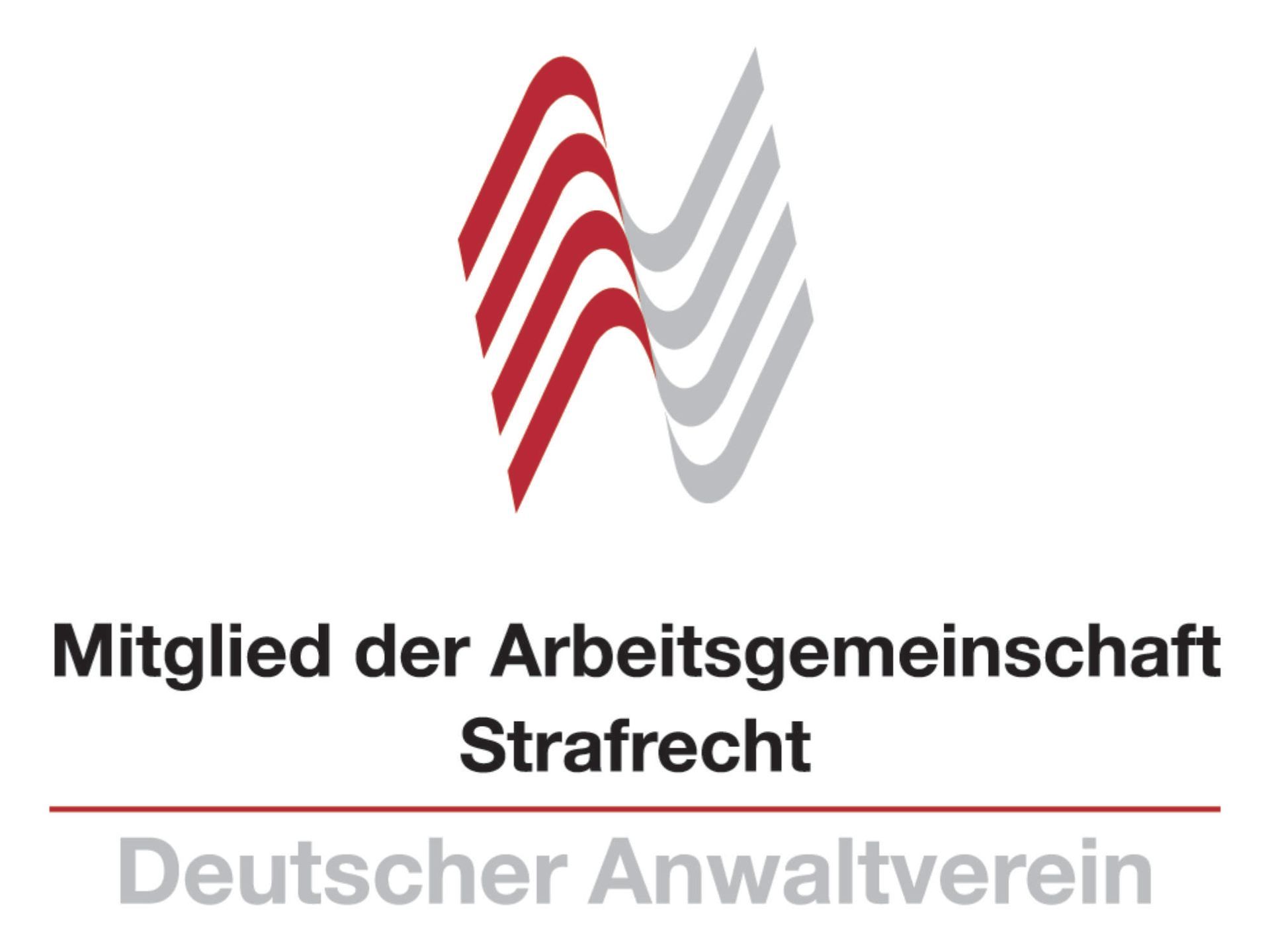 Logo Mitglied der Arbeitsgemeinschaft Strafrecht - Deutscher Anwaltverein