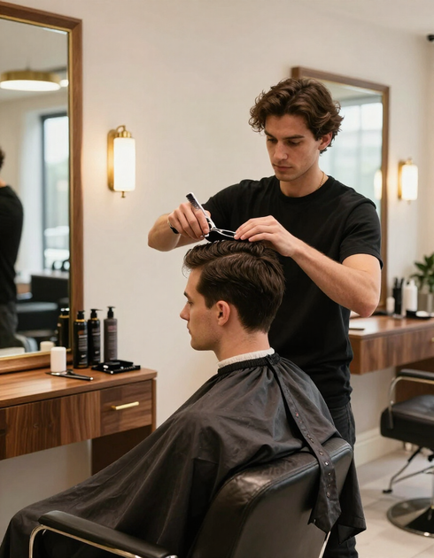 Corte de pelo para hombre en Tricolors