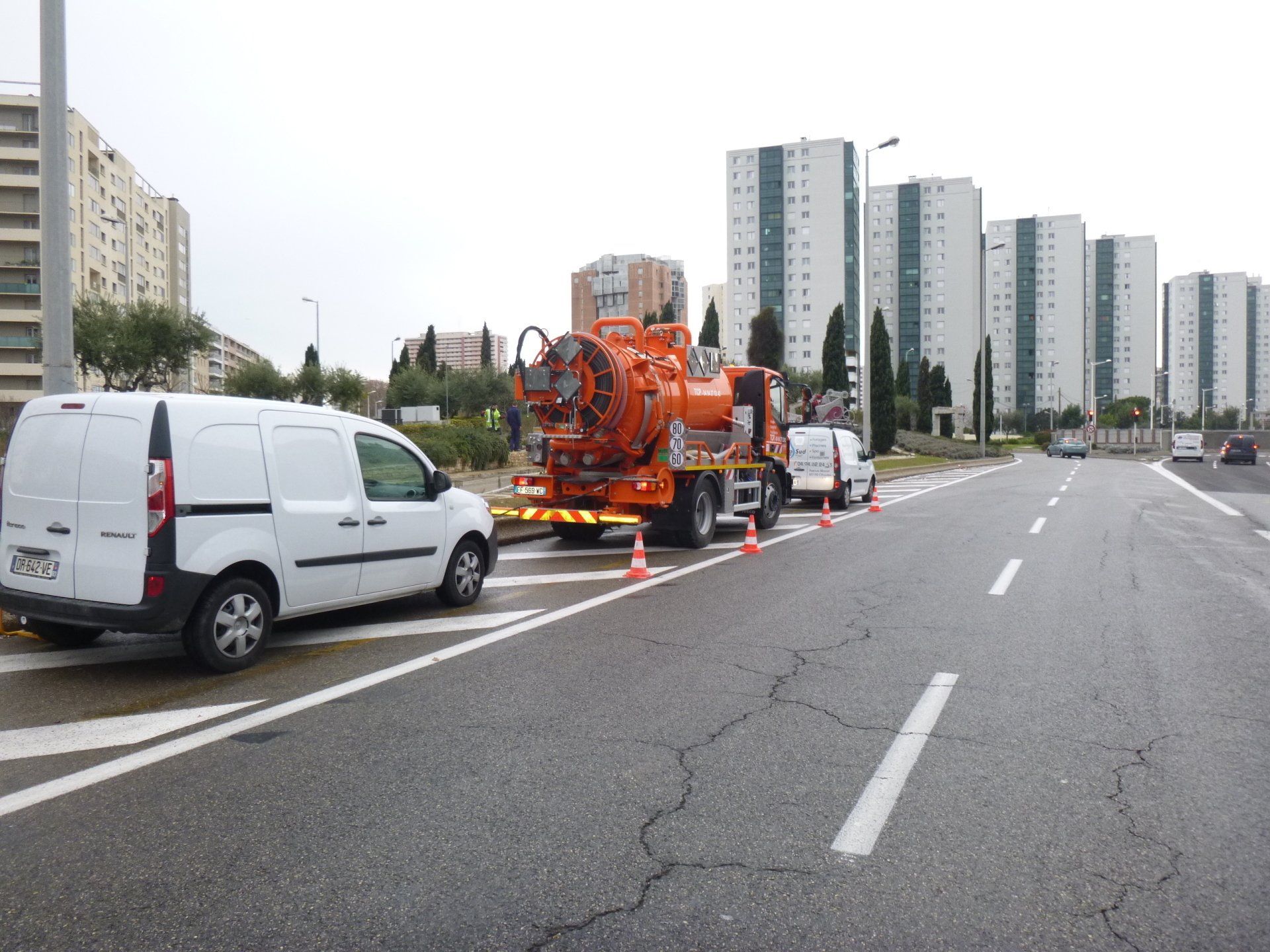 Intervention centre ville