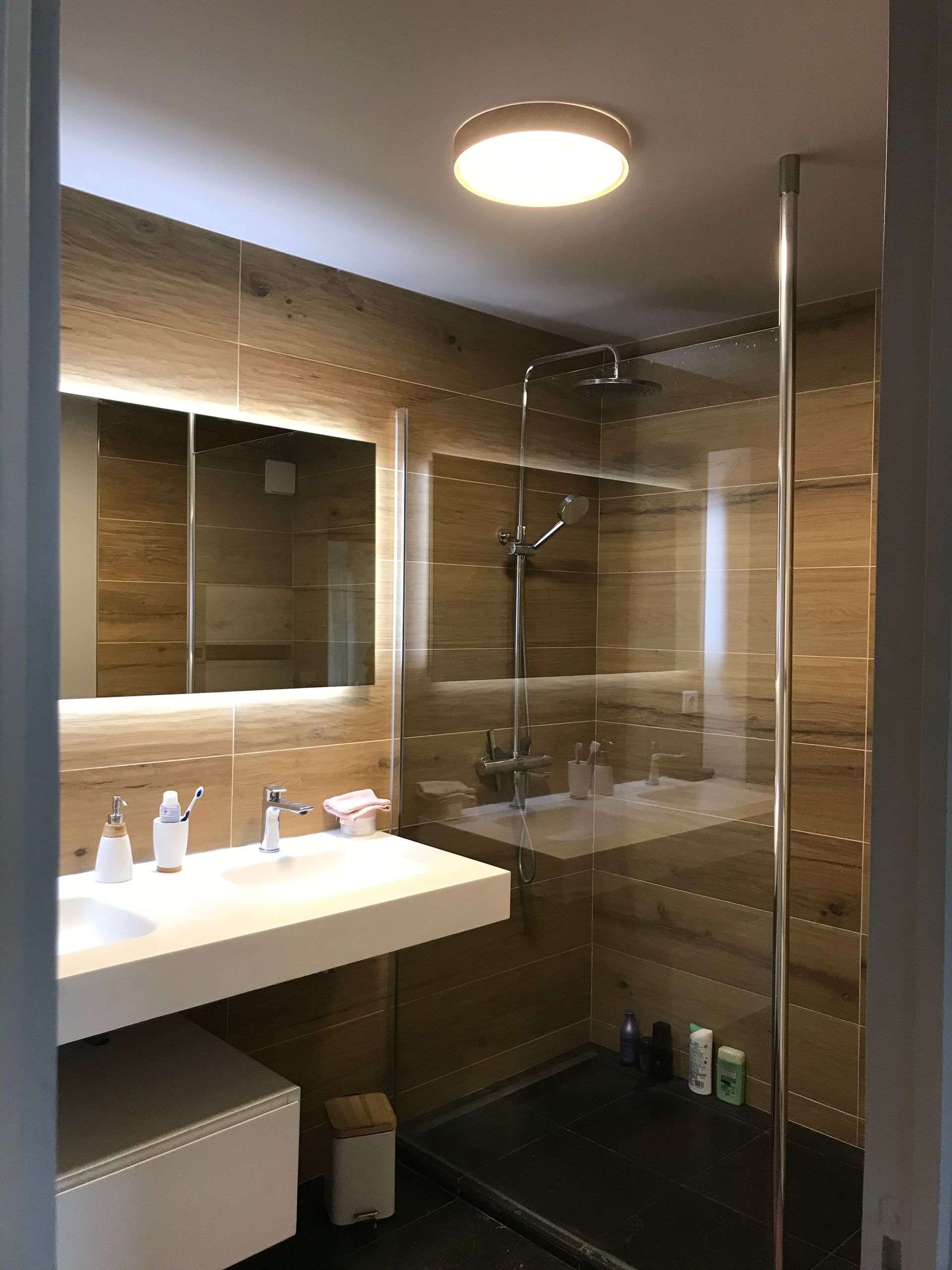 Salle de bains rénovée