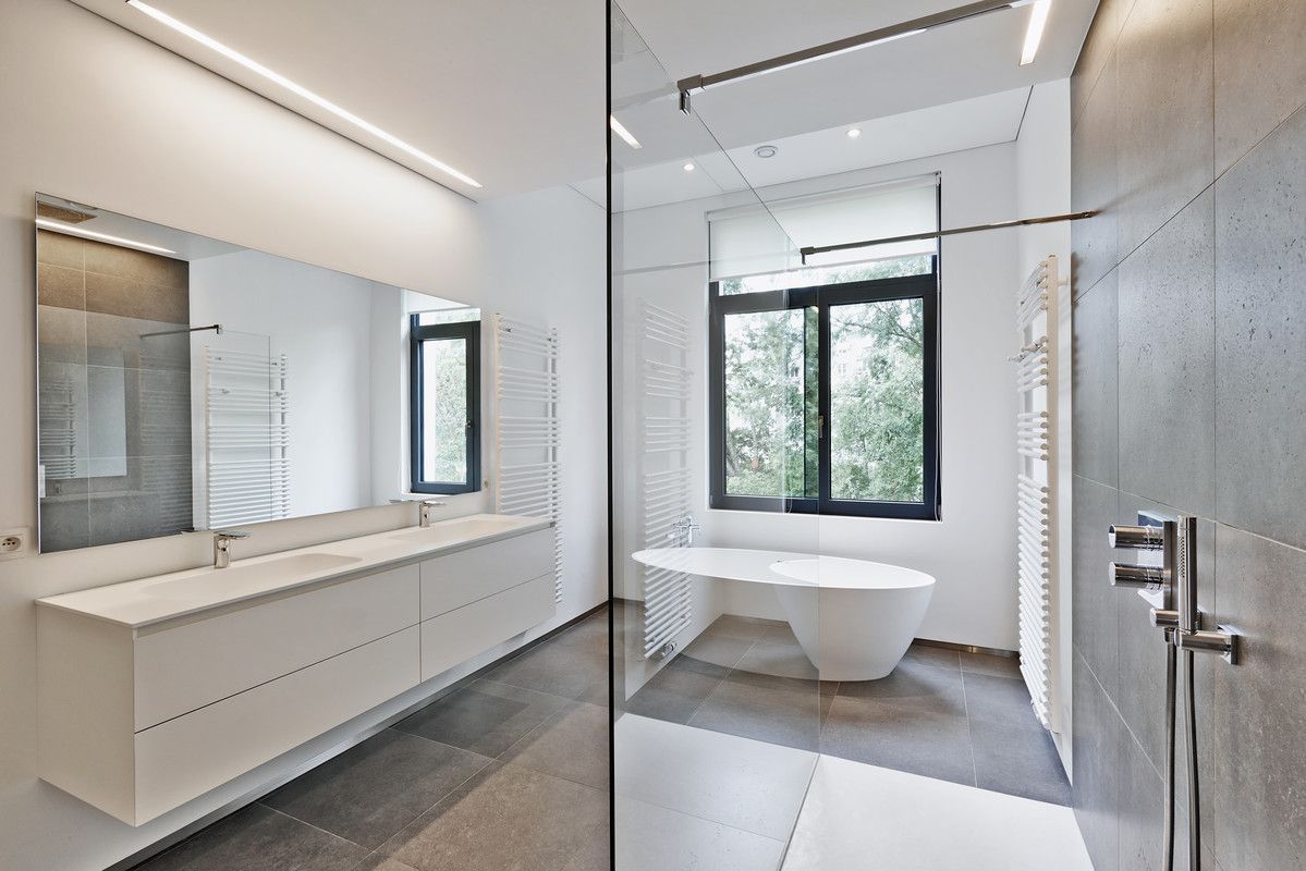 Une salle de bains