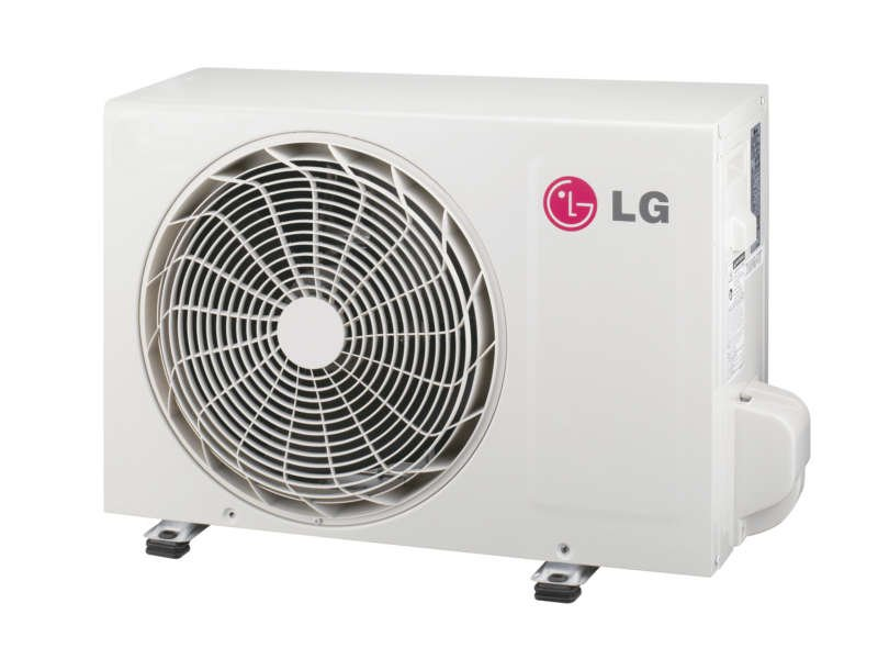 Une pompe à chaleur de la marque LG