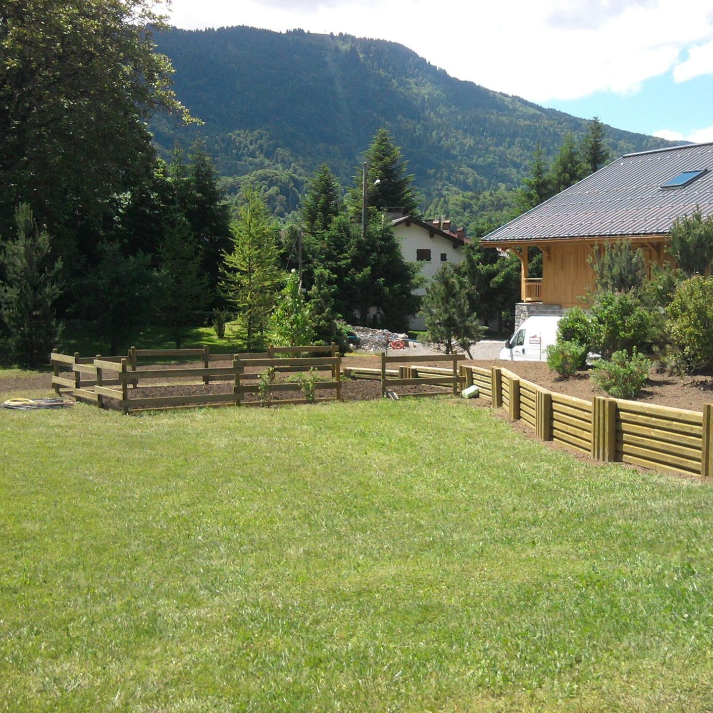 Création paysagère pour un potager