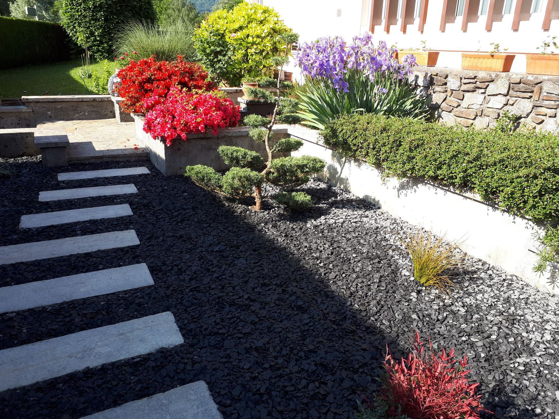 Création d'un jardin zen