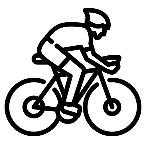 Icon Rennradfahrer
