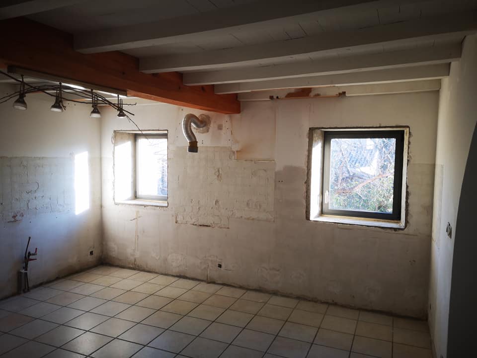 Travaux rénovation avant