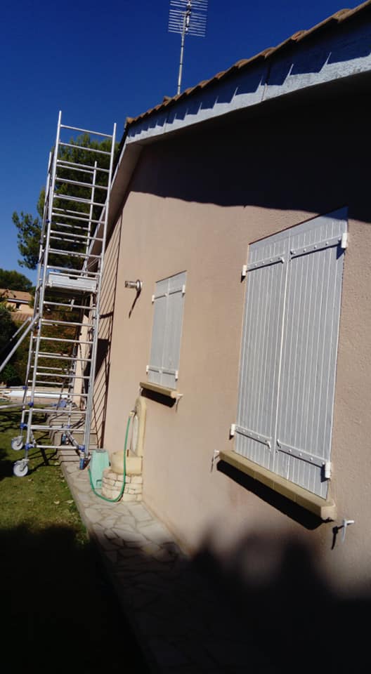 Peinture extérieure maison