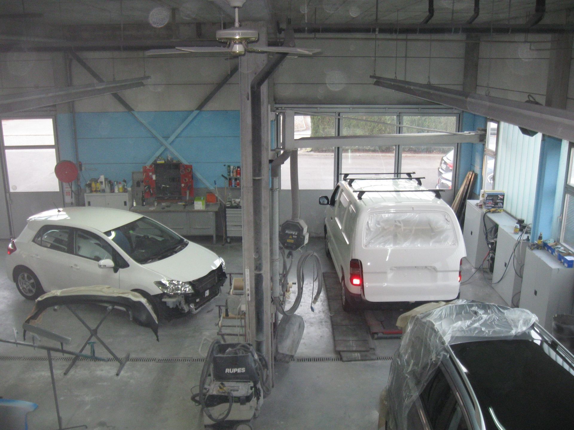 Werkstatt - Suter Autospritzwerk