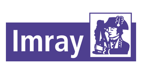Logotipo morado con el texto blanco 