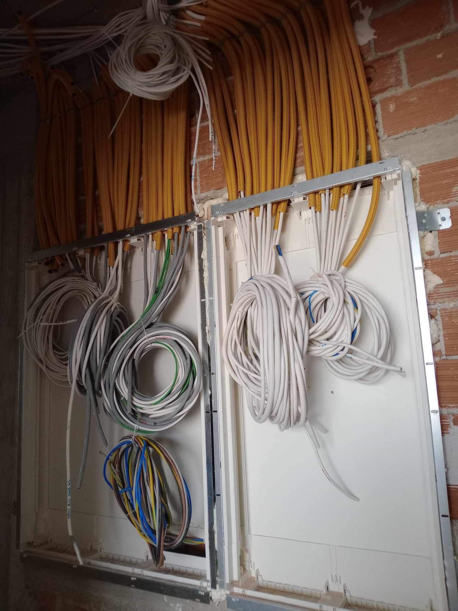 αρχική καλωδίωση σε οικία – μεζονέτα