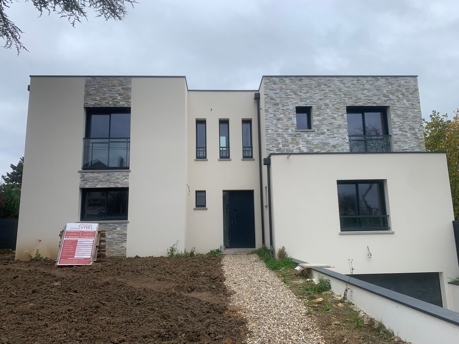 Maison finalisée sur plan