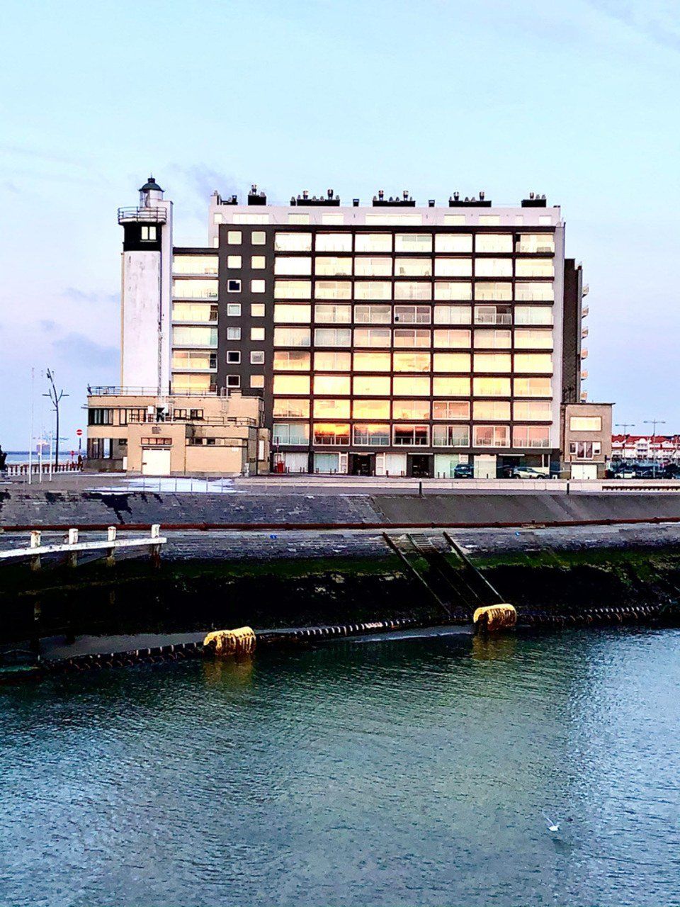Gebouw vakantie-appartement