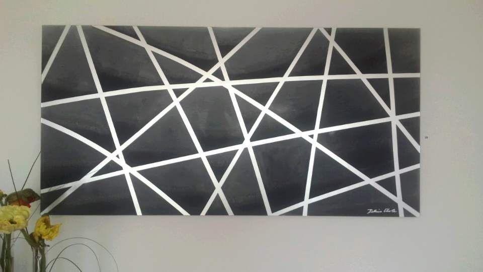 Handgefertigtes Bild aus Glas