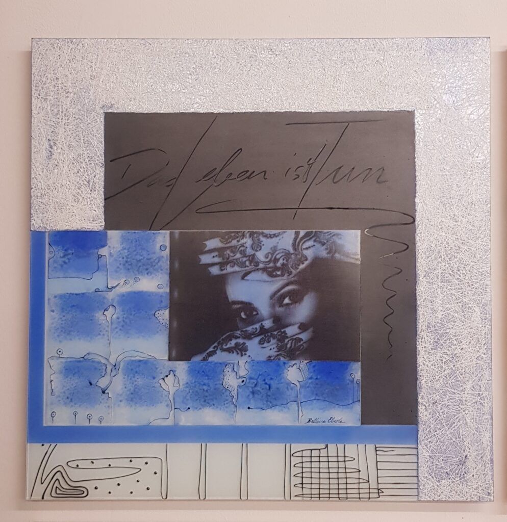 Glaskunstwerk "Indiangirl"